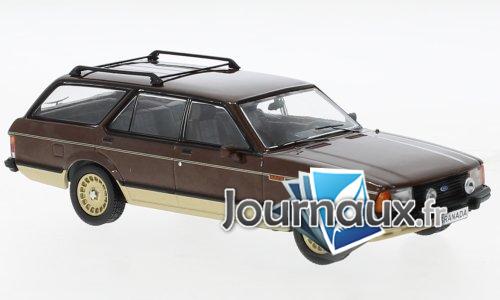Ford Granada MkII Turnier Chasseur, metallic-dunkelbraun/gold - 1980