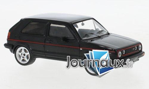 VW Golf II GTI Custom, noire - 1984