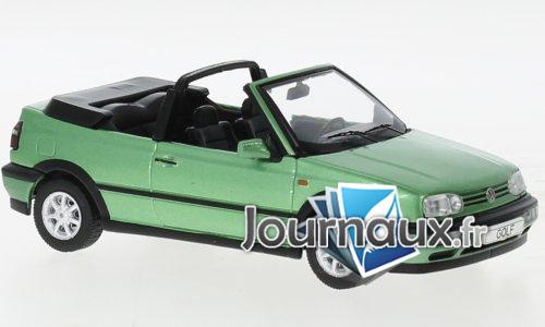 VW Golf III cabriolet, metallic-grün - 1993