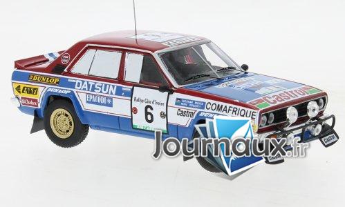 Datsun Violet GT, No.6, Rallye WM, Rallye Cote d Ivoire - 1981
