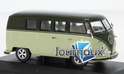 VW T1 Camper, dunkelgrün/hellgrün, RHD