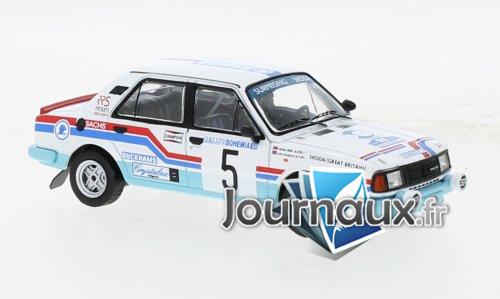 Skoda 130L, No.5, Rallye Bohemia - 1988