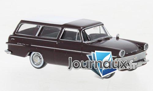 Opel P2 Caravan, rouge foncé/weiss - 1960