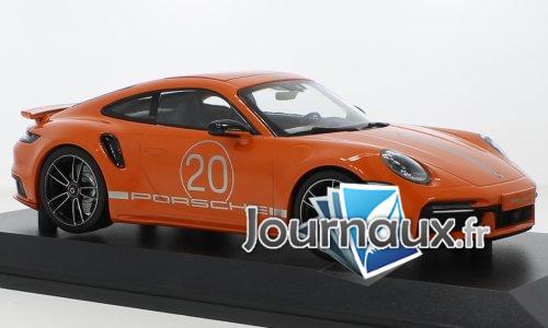 Porsche 911 (992) Turbo S, orange - 2021