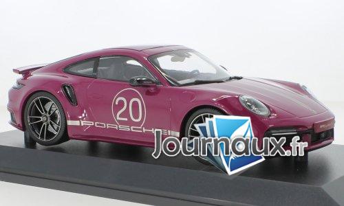 Porsche 911 (992) Turbo S Sport Design, rot - 2021
