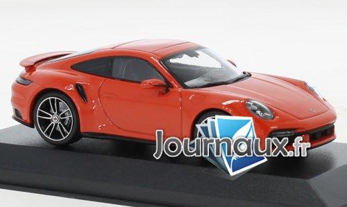 Porsche 911 (992) Turbo S, orange - 2020