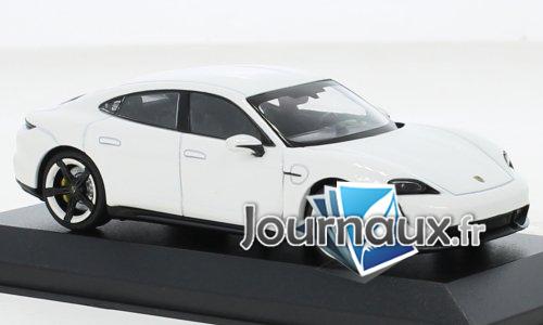 Porsche Taycan Turbo S, metallic-blanche - 2020