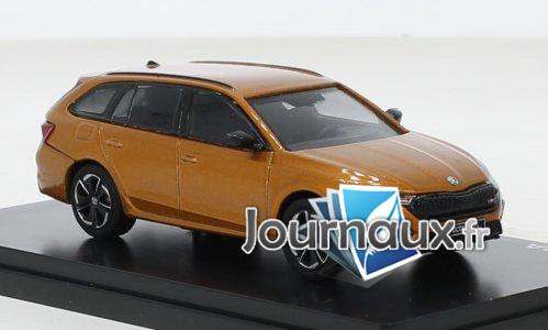 Skoda Octavia IV combi RS, metallic-dunkelorange - 2020
