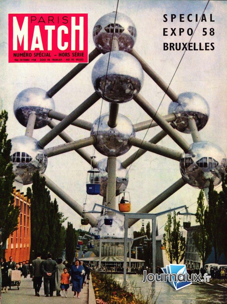 www.journaux.fr Paris Match Numéro Spécial de MaiOctobre 1958 Bruxelles