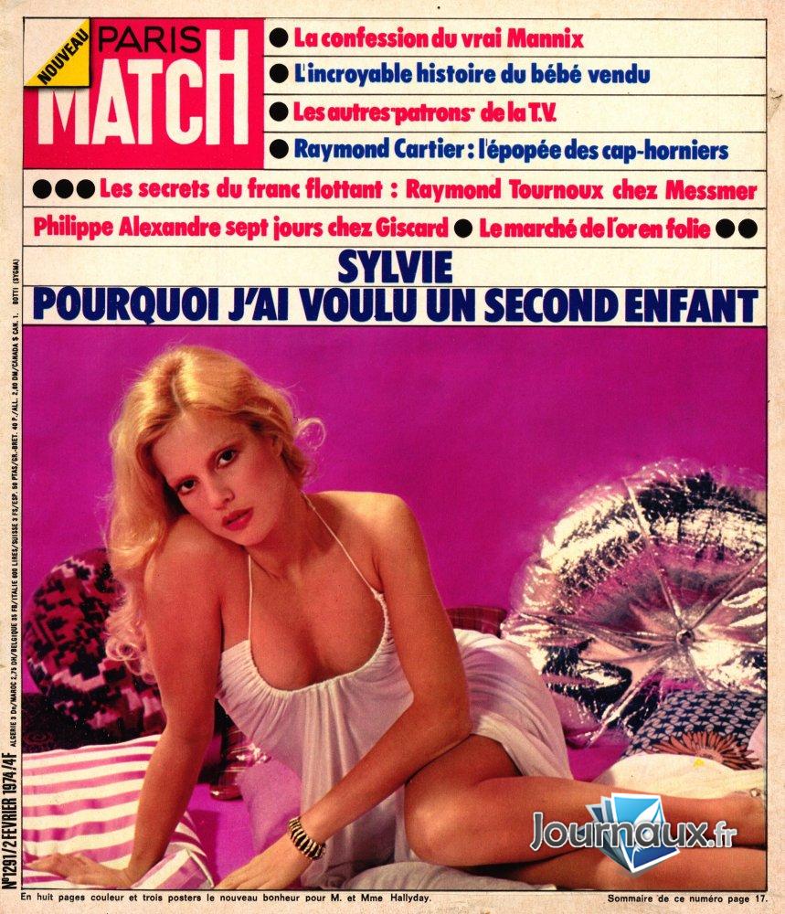 Paris Match du 02 Février 1974 Vartan  n° 1291 2023-11-28
