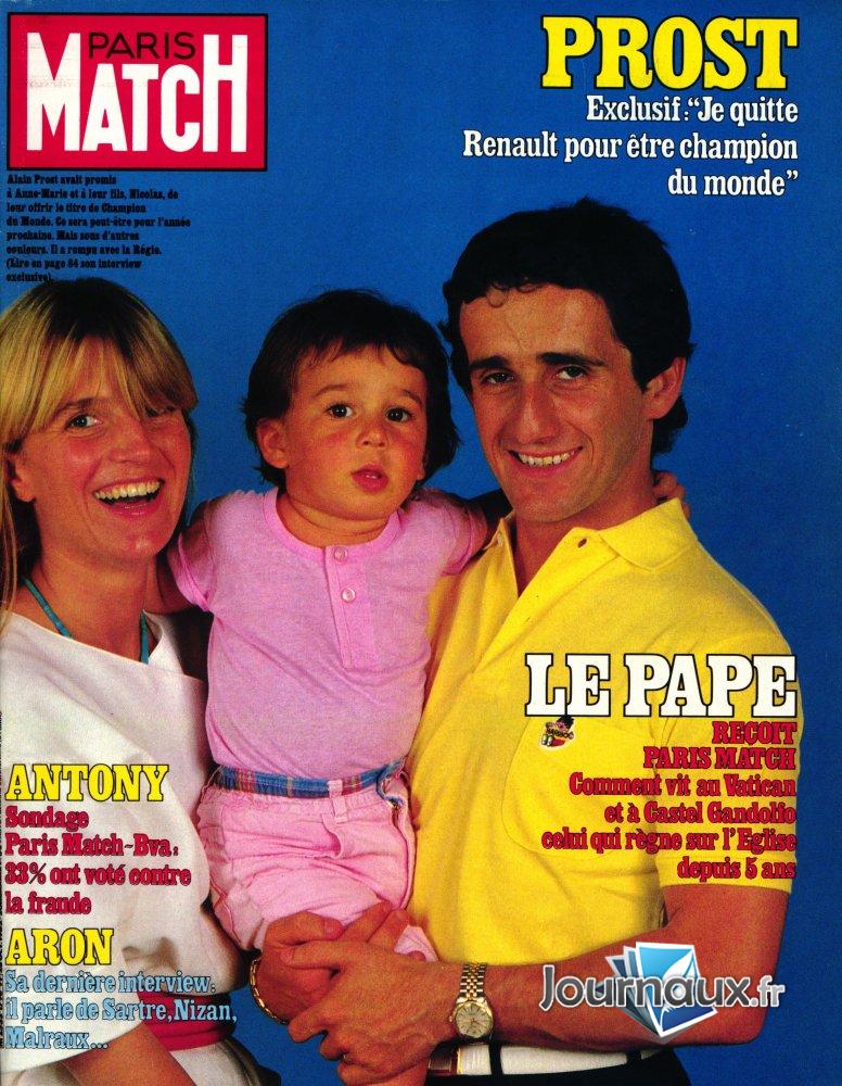 Paris Match du 28 Octobre 1983
