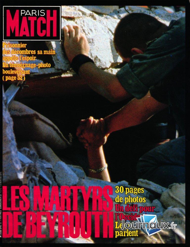 Paris Match du 4 Novembre 1983