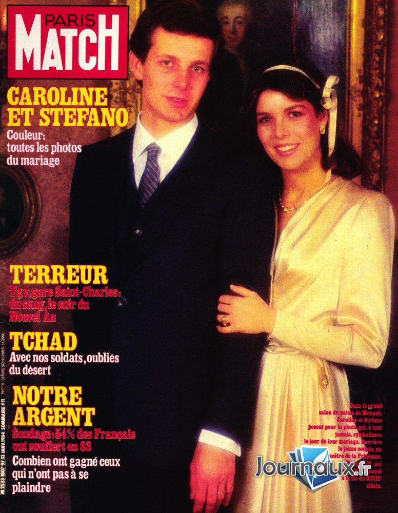 Paris Match du 13 Janvier 1984