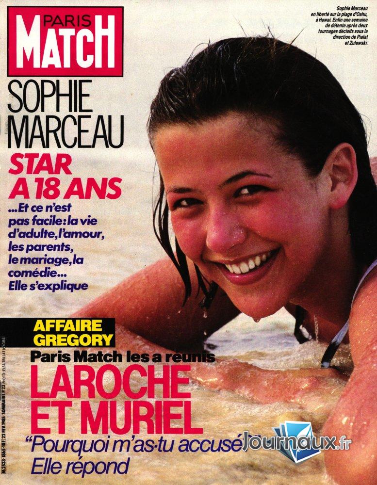 Paris Match du 22 Février 1985 Sophie Marceau n° 1865 2022-05-03