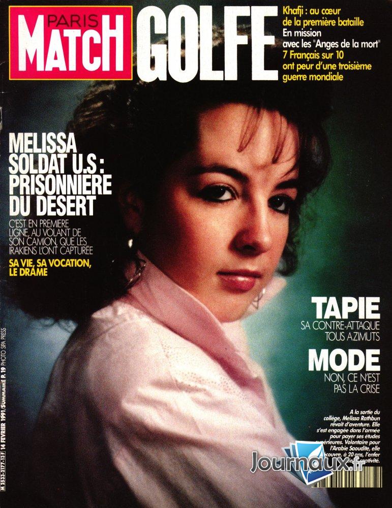 Paris Match du 14 Février 1991 n° 2177 2022-08-17