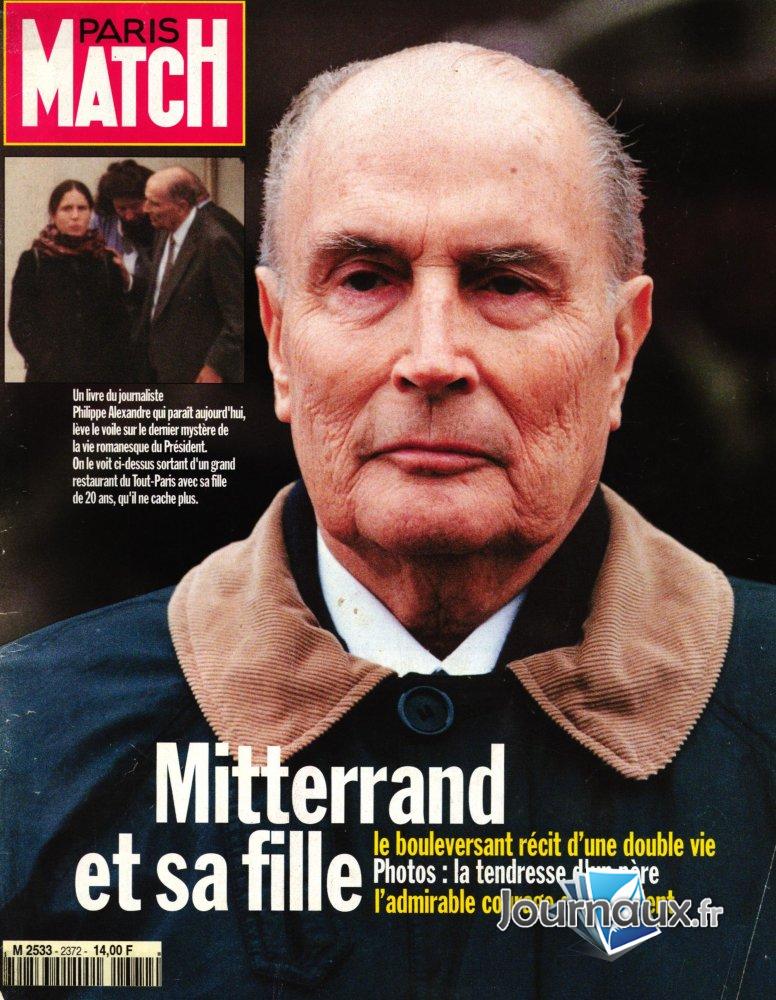 Paris Match du 10 Novembre 1994  -  Mitterrand et sa fille  n° 2372 2025-08-28