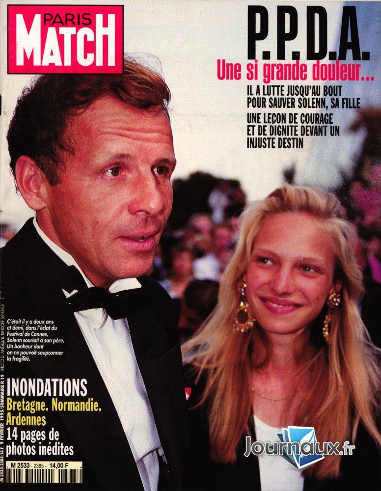 Paris Match du 9 Février 1995 PPDA