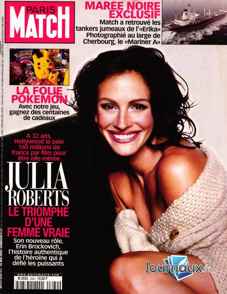 Paris Match du 18 Mai 2000 - Julia Roberts  n° 2660 2025-09-02