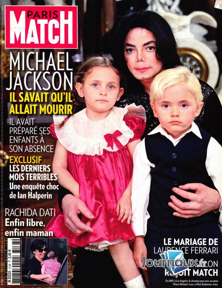 Paris Match du 09 07 2009 Michael Jackson n° 3138 2022-09-29