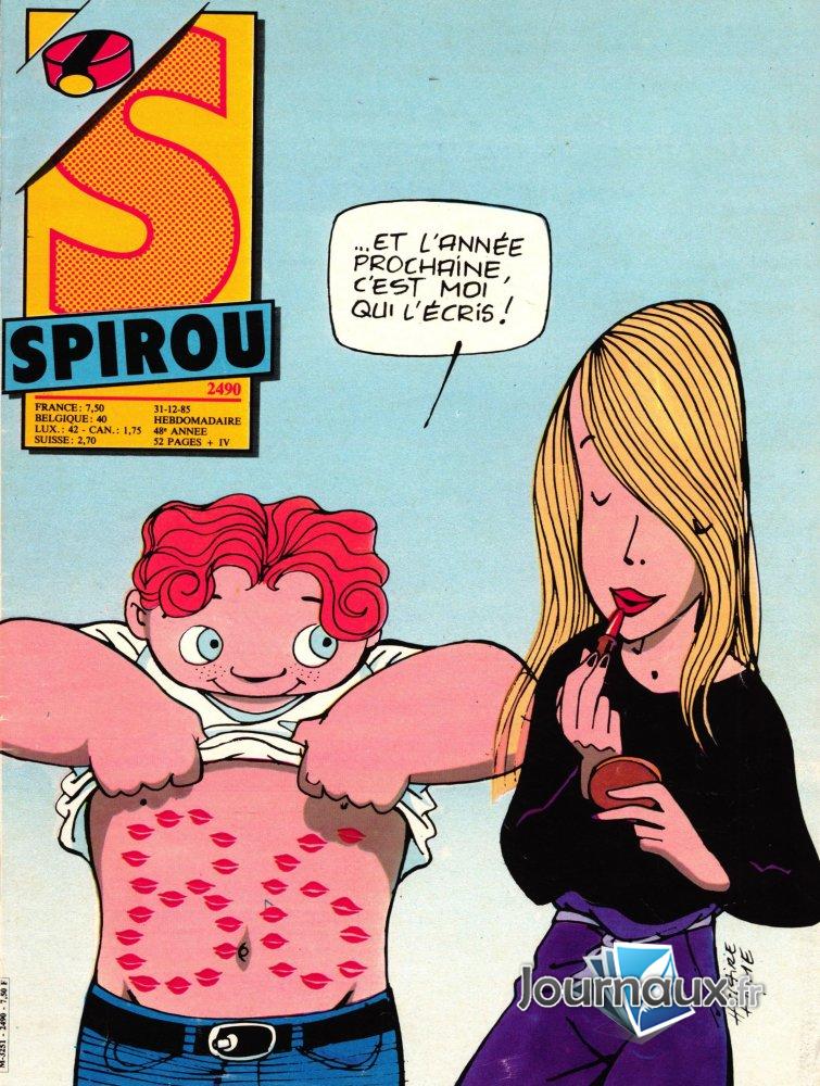 Spirou magazine du 31 décembre 1985 n° 2490 2026-09-12