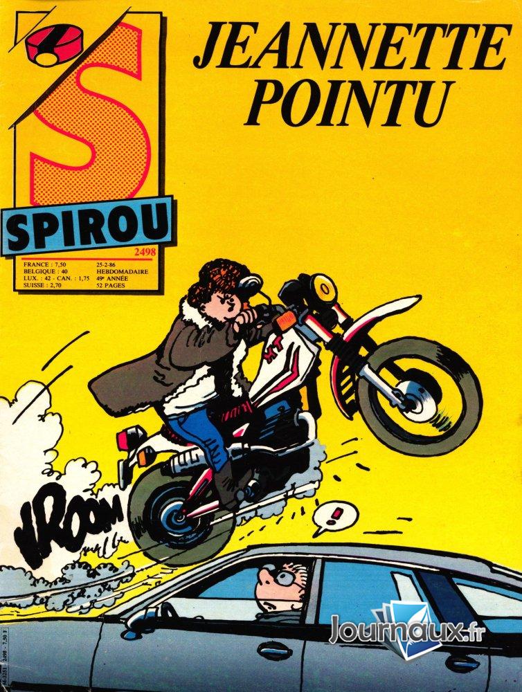 Spirou magazine du 25 février 1986 n° 2498 2026-09-12