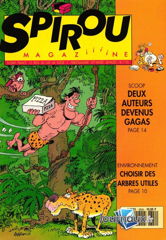 Spirou magazine du 18 novembre 1992 n° 2849 2026-09-12