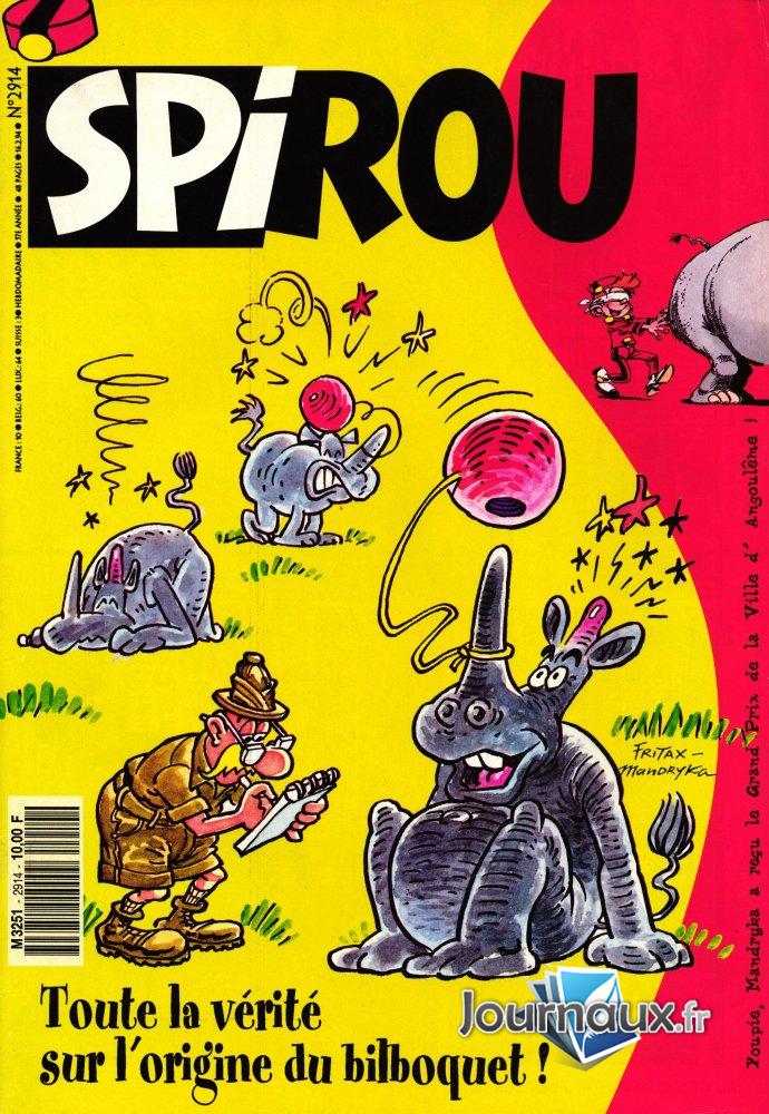 Spirou magazine du 16 février 1994 n° 2914 2026-09-12