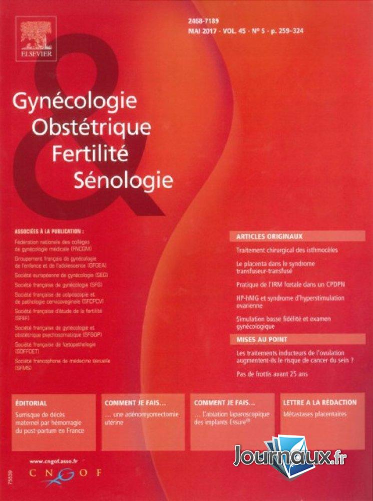 Gynécologie obstétrique & fertilité
