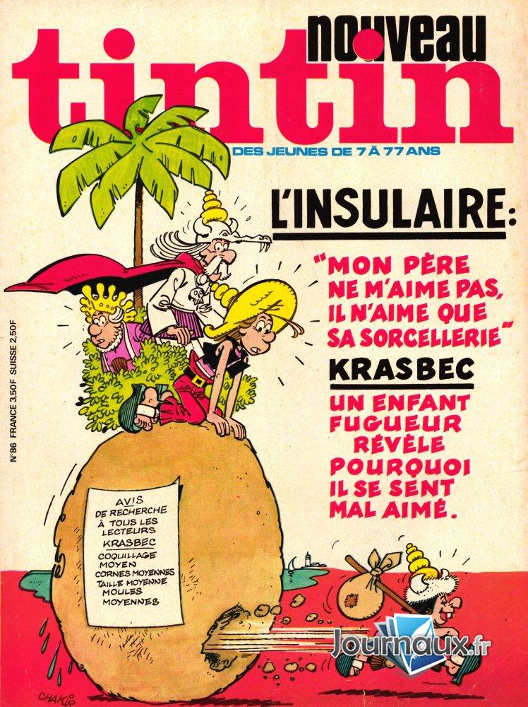 Tintin magazine du 3 mai 1977 n° 86 2026-09-14