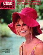 Ciné Monde du 13-04-1965 Brigitte Bardot 