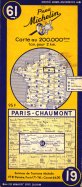 Paris Chaumont Année 1955
