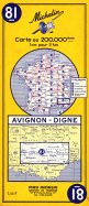 Avignon Digne Année 1967