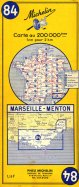 Marseille Menton Année 1965
