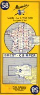 Brest - Quimper année 1969