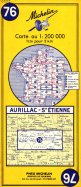 Aurillac - St Etienne année 1971 