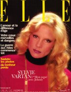 Elle du 19 10 1981 Sylvie Vartan