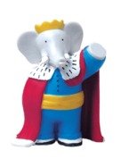 Roi Babar en costume d'apparat n° null 2025-11-25