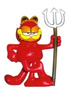 Garfield diable