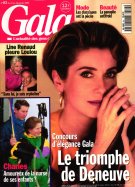 Gala du 12 janvier 1995 Catherine Deneuve 