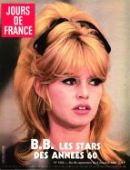 Jours de France du 29 septembre au 5 octobre 1984 Brigitte Bardot