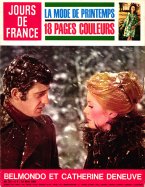 Jour de France du 10 05 1969 Belmondo Deneuve 