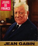 Jours de France du 22 au 28 Novembre - Jean Gabin