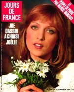 Jours de France du 19 au 25 Février 1977 - Joe Dassin a choisi Joëlle