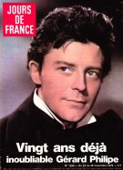 Jours de France du 24 au 30 novembre 1979 - Gérard Philipe