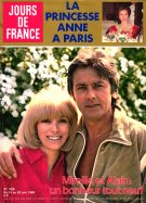 Jours de France du 14 Juin 1980 Delon Darc 