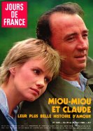 Jours de France du 20-03-1982 Miou-Miou et Claude Brasseur