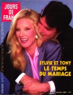 Jours de France du 05 Novembre 1983 Vartan Tony 