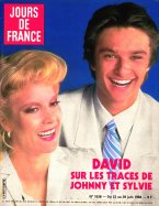 Jours de France du 23 Juin 1984 Vartan David Hallyday 