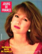 Jours de France du 30-03-1985 Nathalie Baye