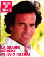 Jours de France  du 14-12-1985 Julio Iglesias